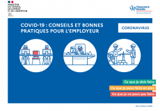 COVID-19 : Le guide « Conseils et bonnes pratiques pour l’employeur »